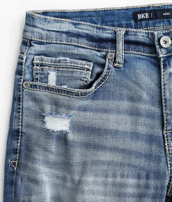 BKE Alec Straight Stretch Jean Hobble Outlet
