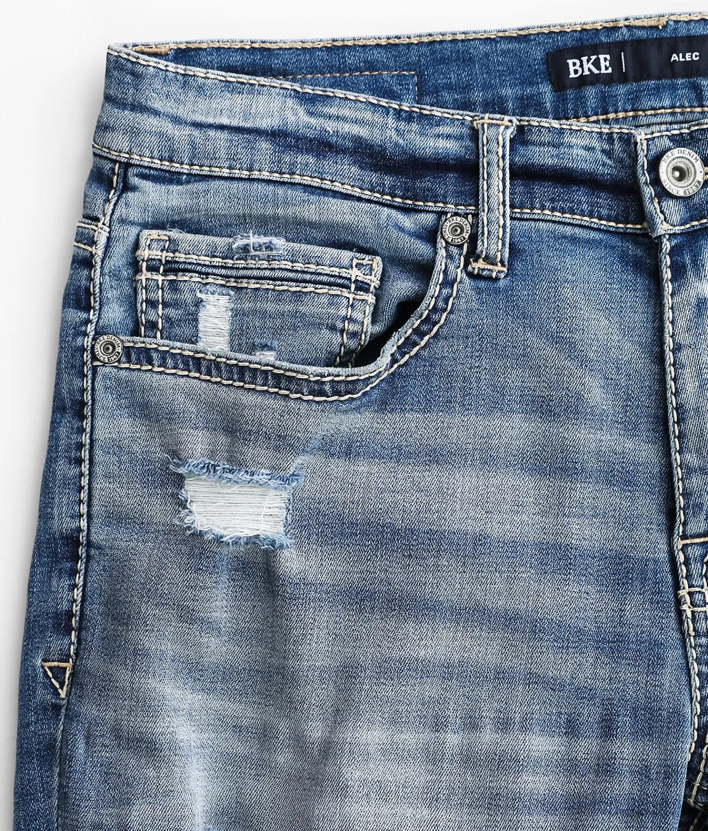 BKE Alec Straight Stretch Jean Hobble Outlet