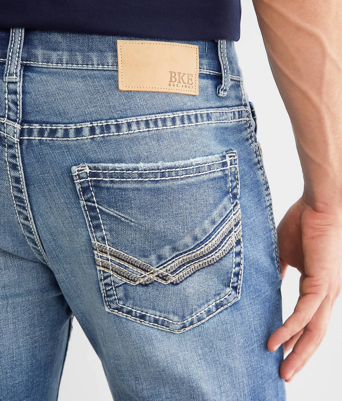Sale Jeans|Bottoms | BKE Alec Straight Stretch Jean Arsi