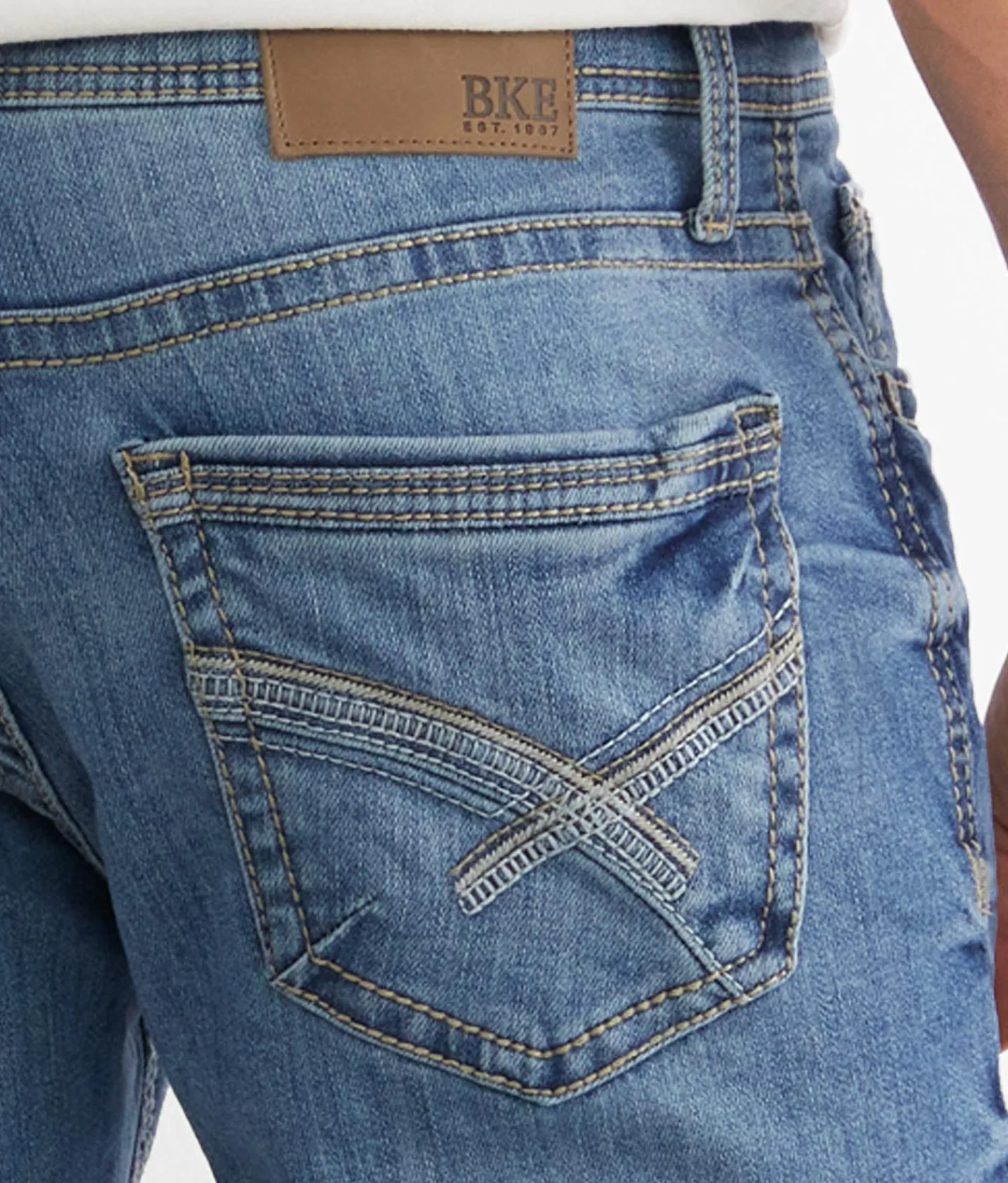 BKE Alec Straight Stretch Jean Harling Clearance