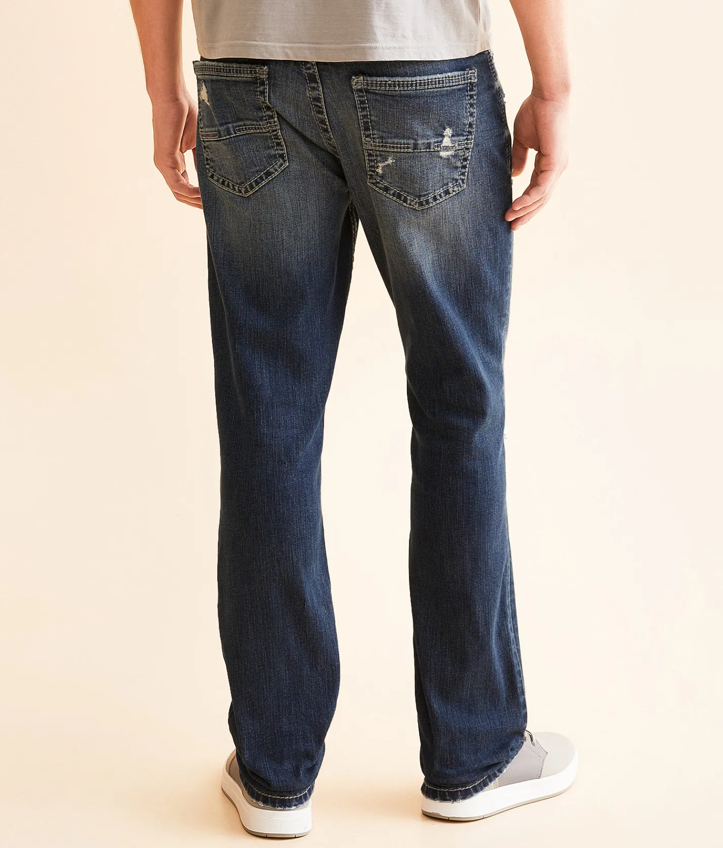 Bottoms|Bke Jeans | BKE Alec Straight Stretch Jean Wollenbecker 2