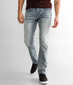 BKE Alec Straight Stretch Jean Heyward Sale