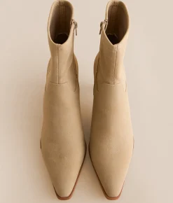 Mia Aletta Contemporary Ankle Boot Chocolate Outlet