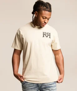 Rock Revival Alexander T-Shirt Cream Hot