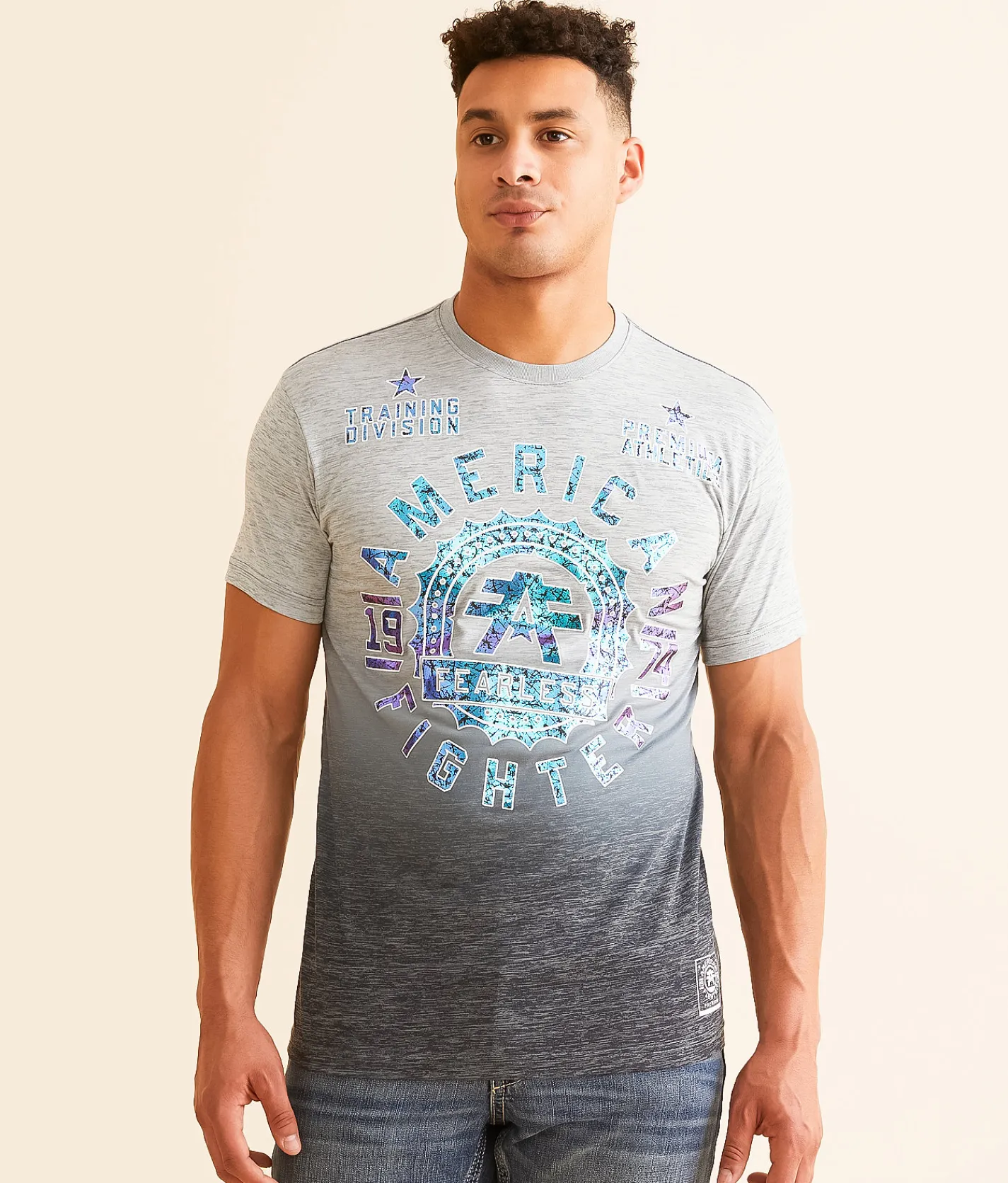 American Fighter Alexander T-Shirt Grey Discount