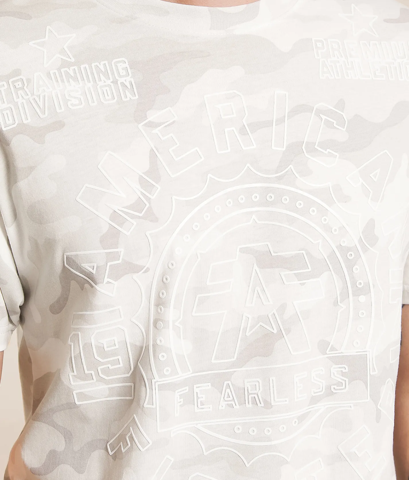 Tops|Graphic T-Shirts | American Fighter Alexander T-Shirt White Camo