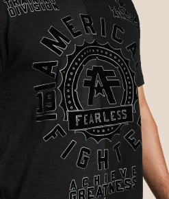 Tops|Graphic T-Shirts | American Fighter Alexander T-Shirt Black Pitch Black