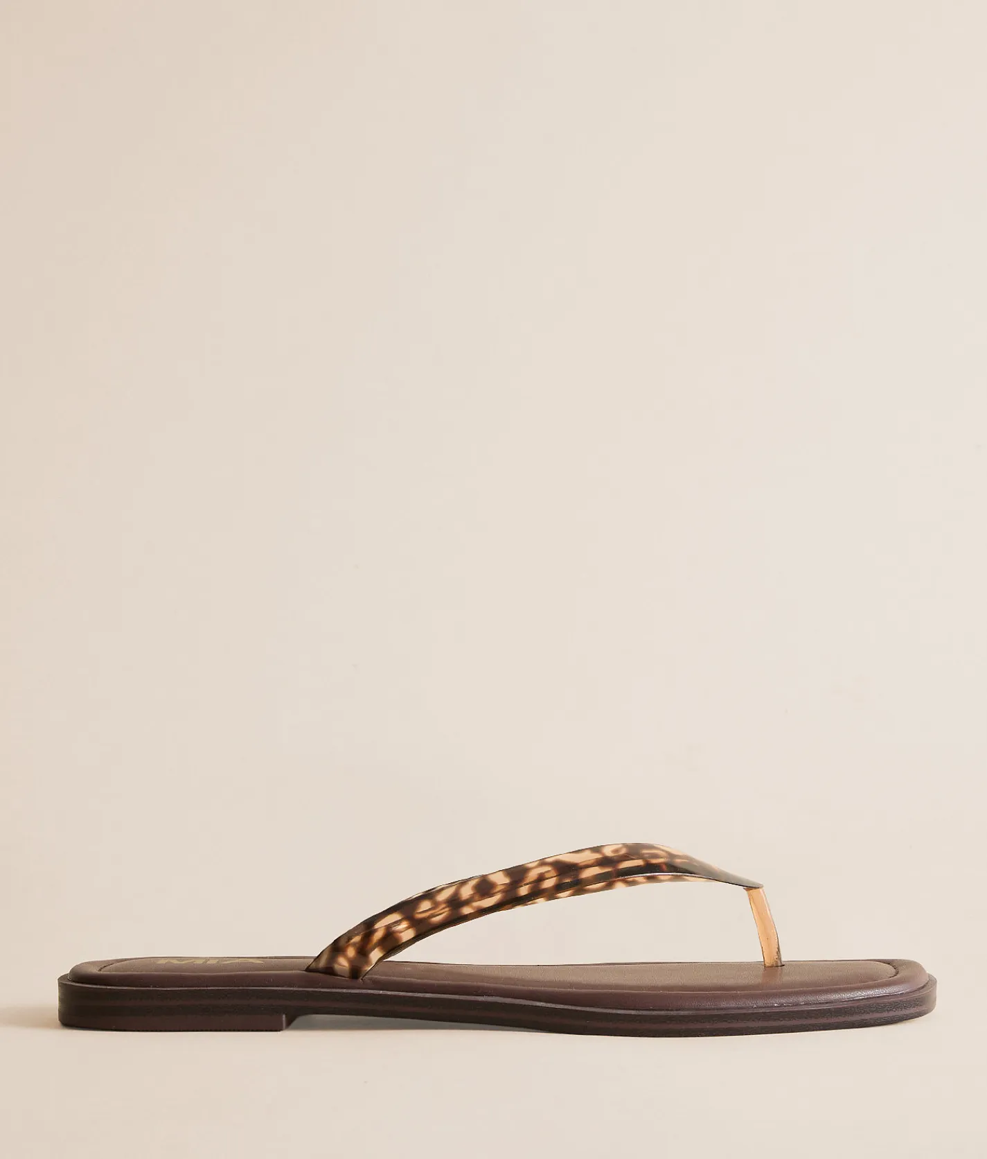 Shoes | Mia Alexiss Print Flip Flop Leopard