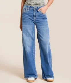 Rock Revival Alivia Wide Leg Baggy Stretch Jean Alivia BYIII288 Online