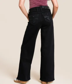 Rock Revival Alivia Wide Leg Baggy Stretch Jean Alivia BYIII287 Sale