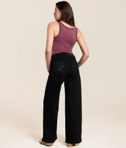 Rock Revival Alivia Wide Leg Baggy Stretch Jean Alivia BYIII287 Sale