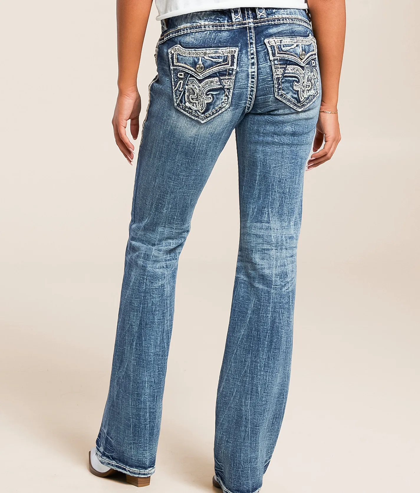 Jeans | Rock Revival Alivine Universal Boot Stretch Jean Alivine NB200