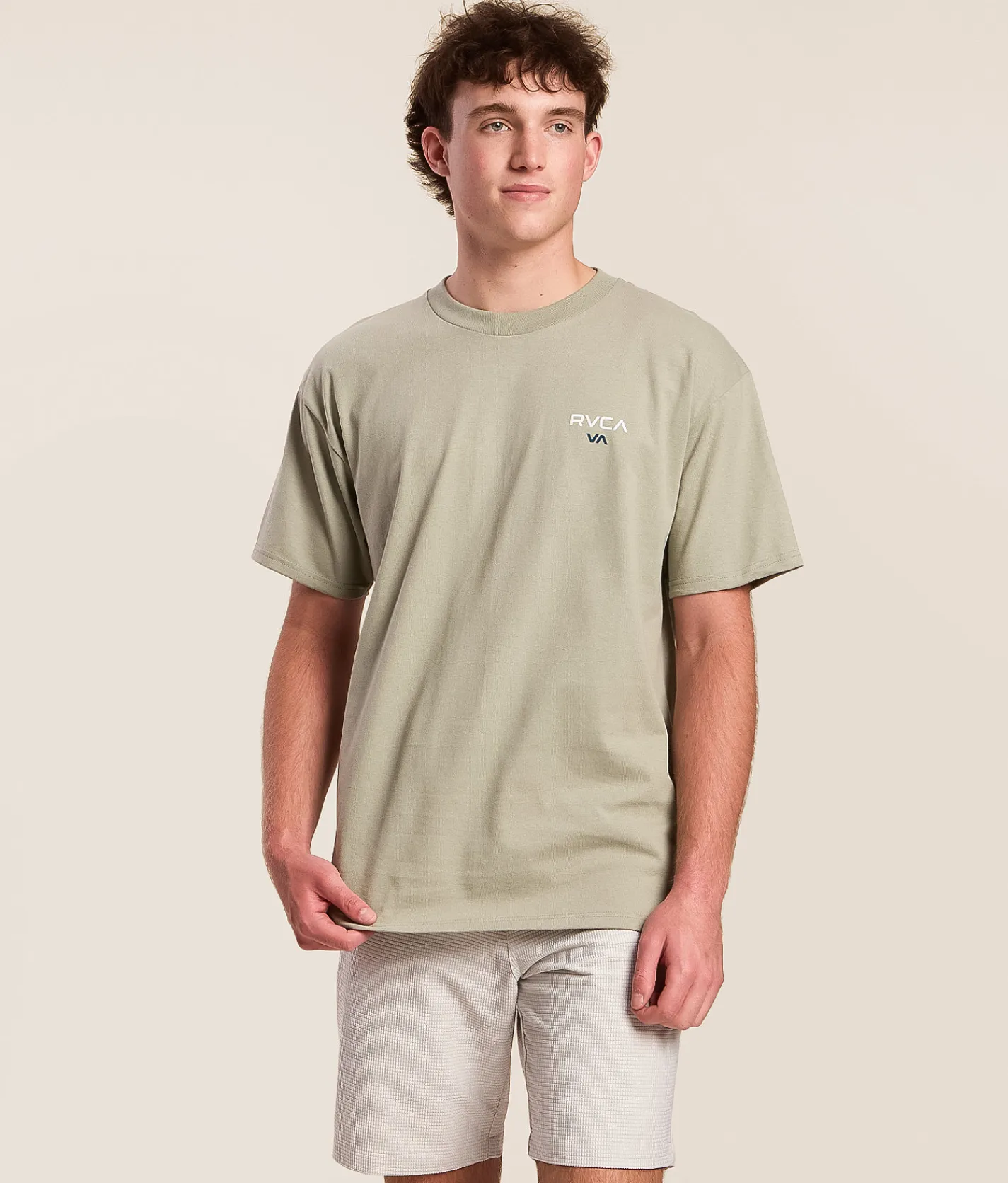 RVCA All Around T-Shirt Desert Green New