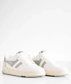 Gola® Allcourt Leather Sneaker White Green Outlet