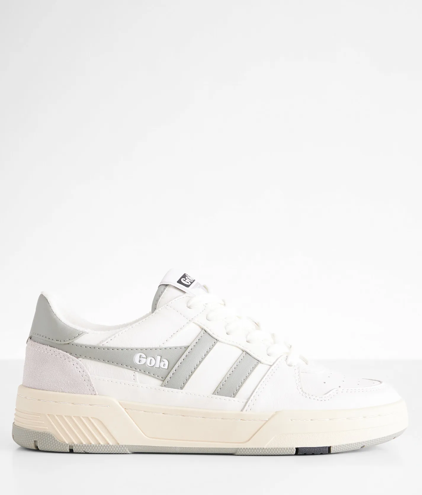 Gola® Allcourt Leather Sneaker White Green Outlet