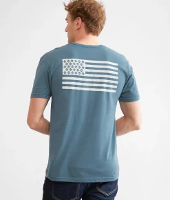 Graphic T-Shirts | Kimes Ranch Allegiance T-Shirt Indigo