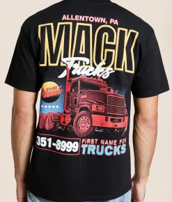 Tops|Graphic T-Shirts | Ripple Junction® Allentown, PA Mack Trucks T-Shirt Black