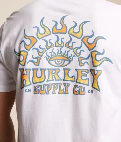 Hurley All Seeing T-Shirt White New