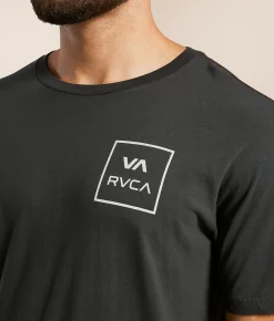 RVCA All The Way T-Shirt Pirate Black