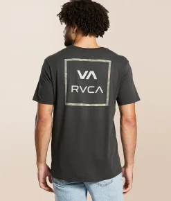 RVCA All The Way T-Shirt Pirate Black