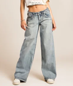 Jeans|New Jeans | Rock Revival Alora Wide Leg Baggy Stretch Jean Alora B2200