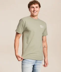 Tops|Graphic T-Shirts | Salty Crew Alpha T-Shirt Desert Green