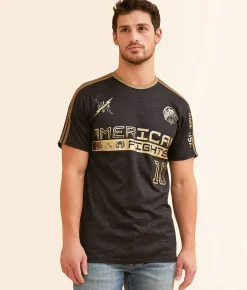 American Fighter Alta Loma T-Shirt Black Mass Sale