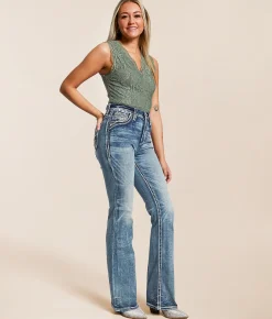 Jeans | Rock Revival Alyvia Curvy High Rise Boot Stretch Jean Alyvia HB205