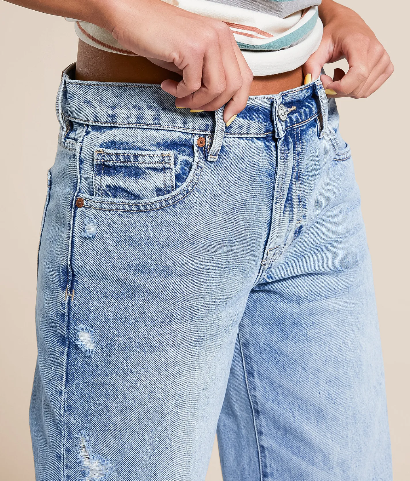 HIDDEN Alyx Low Slung Baggy Jean Medium Clearance