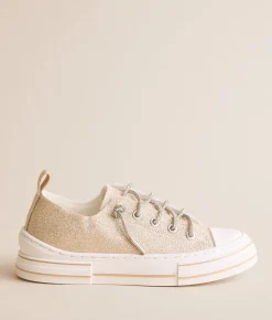 Shoes | Very G Aman Glitter Sneaker Gold