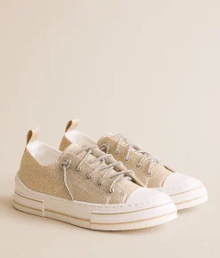 Shoes | Very G Aman Glitter Sneaker Gold