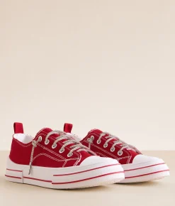 Shoes | Very G Aman Rhinestone Sneaker White