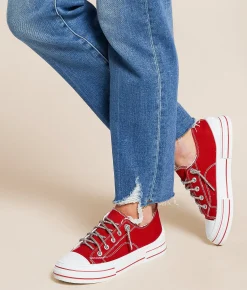 Shoes | Very G Aman Rhinestone Sneaker White
