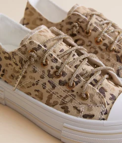 Very G Aman Rhinestone Sneaker Natural