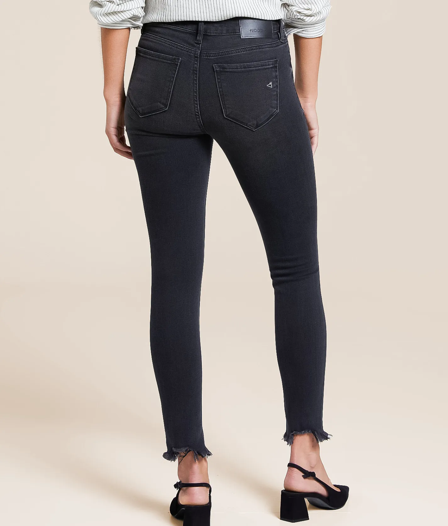 Jeans|Bottoms | HIDDEN Amelia Ankle Skinny Stretch Jean Black