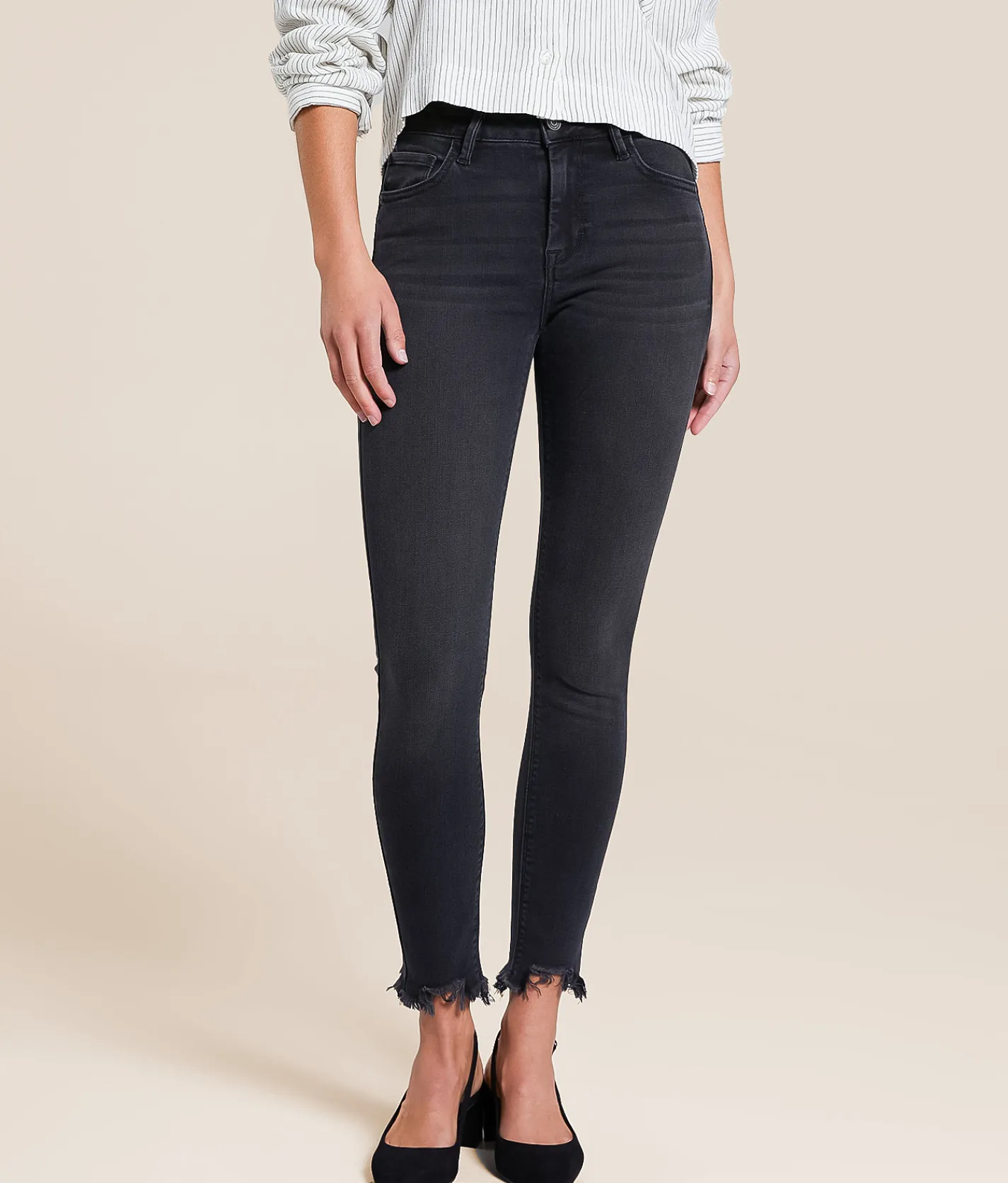 Jeans|Bottoms | HIDDEN Amelia Ankle Skinny Stretch Jean Black