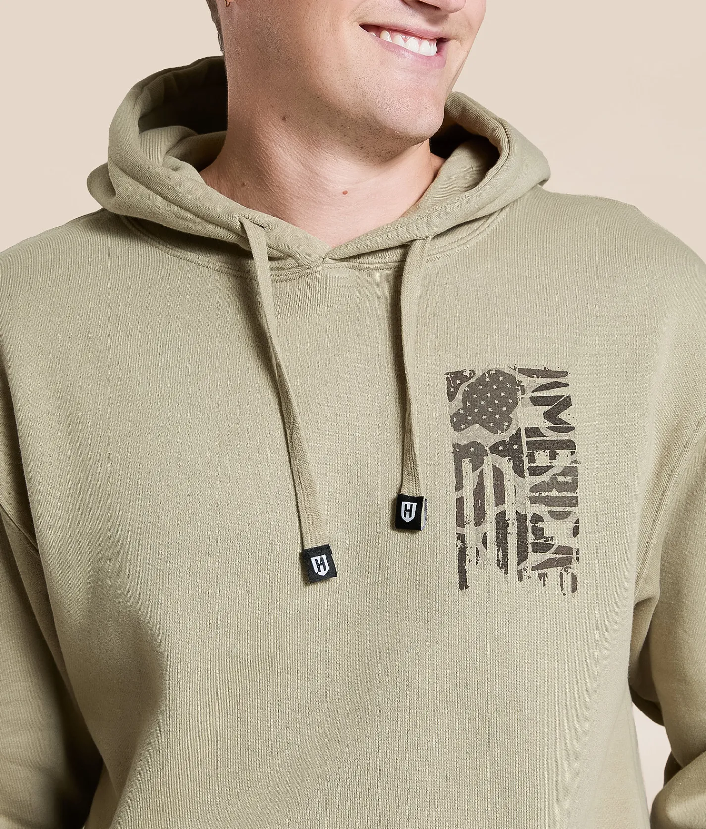 Howitzer America Hooded Sweatshirt Aluminum Online