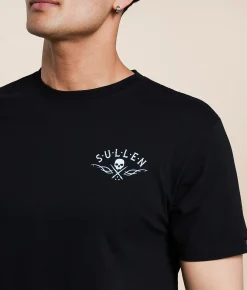 Sullen American Beauty T-Shirt Jet Black Clearance