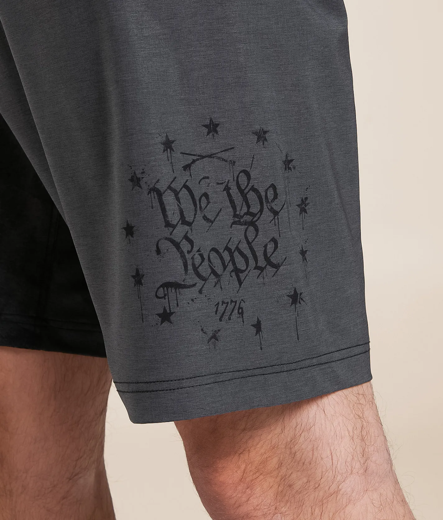 Howitzer American Freedom Stretch Boardshort Charcoal Clearance