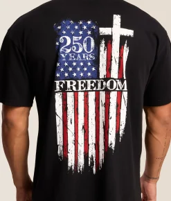 Howitzer American Freedom 250 T-Shirt Black Outlet