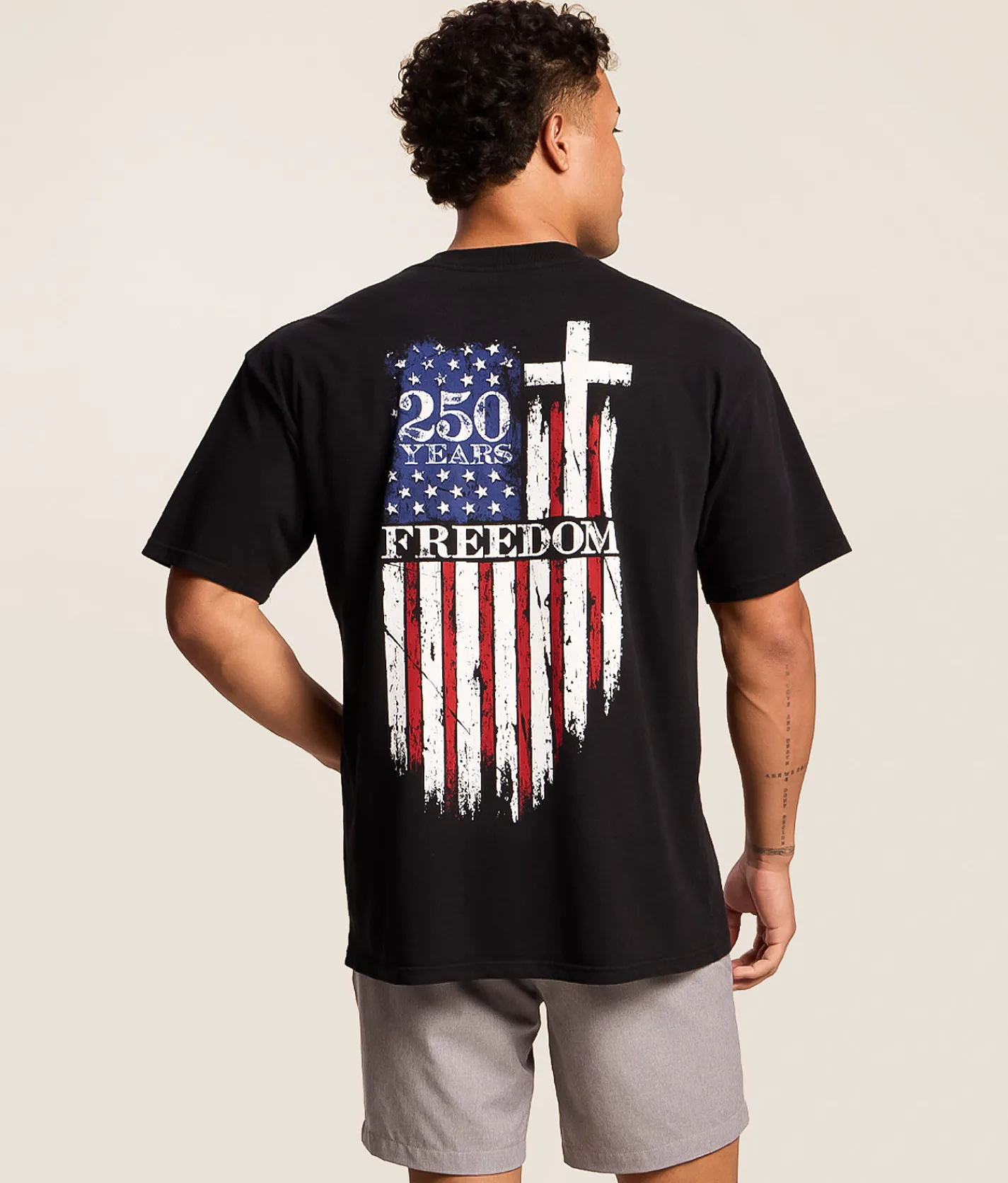 Howitzer American Freedom 250 T-Shirt Black Outlet