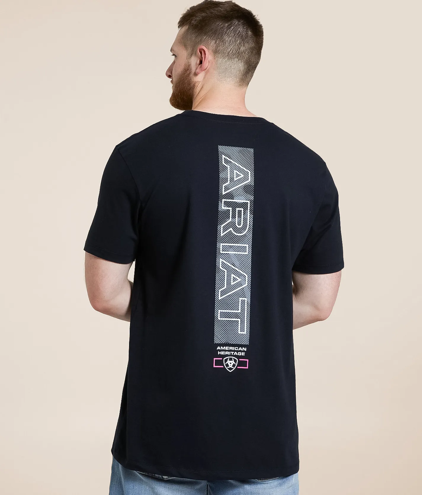 Graphic T-Shirts | Ariat American Heritage T-Shirt Black