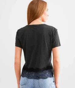 Tops | Goodie Two Sleeves American Motor T-Shirt Black
