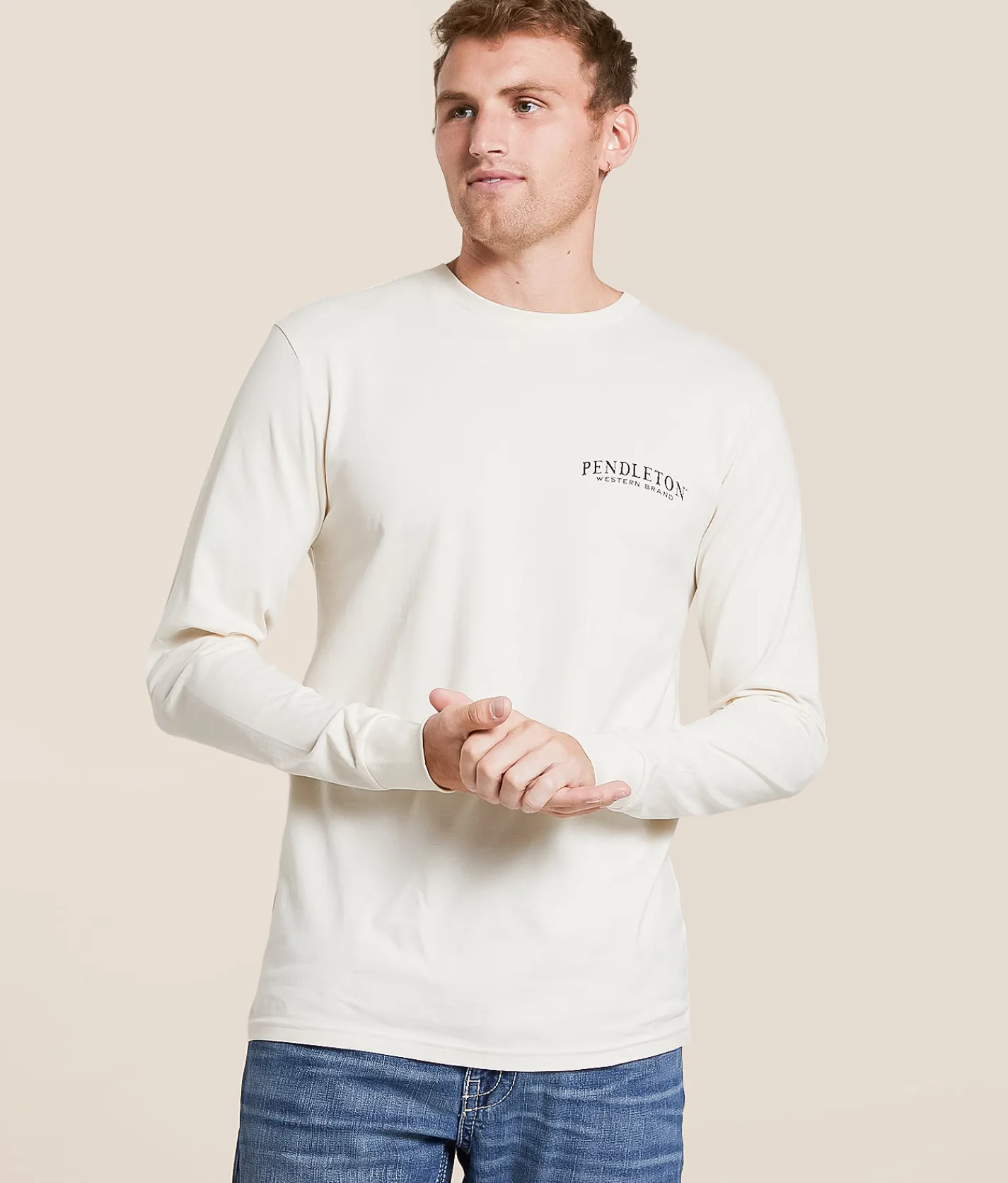 Tops|Graphic T-Shirts | Pendleton American Skull T-Shirt Vintage White