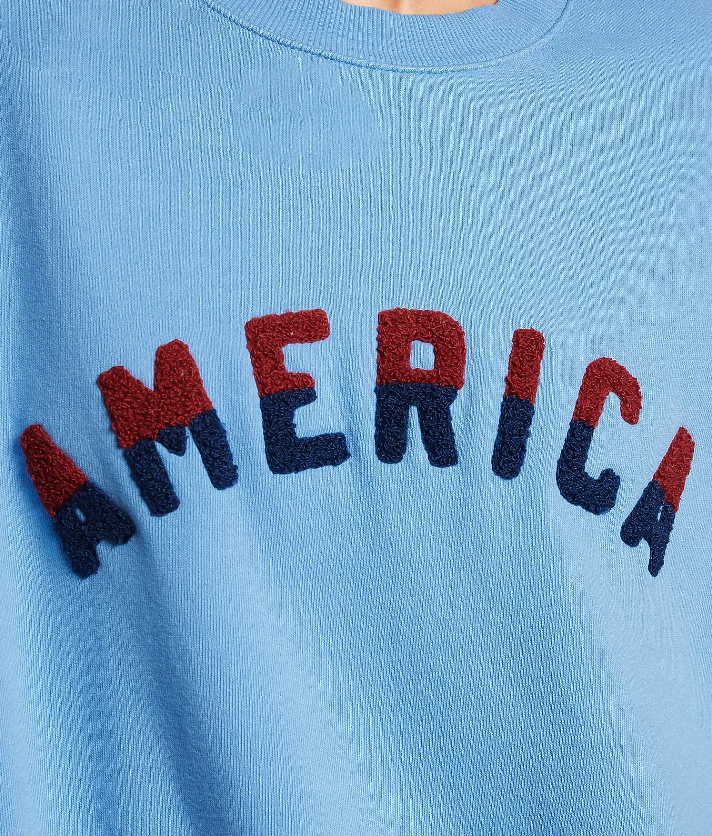 Z Supply American Sunday Oversized Pullover Surf Blue Best