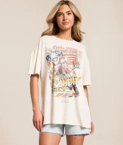 Tops | The Laundry Room American Super Cross Coors Light T-Shirt Bone