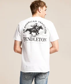 Graphic T-Shirts | Pendleton American Tradition T-Shirt Vintage White