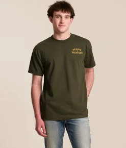 Seager Americas Choice T-Shirt Surplus Green Hot