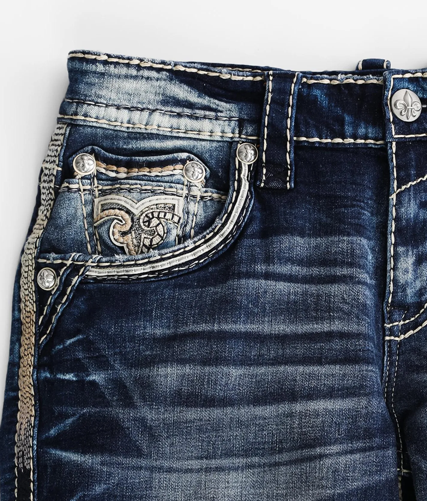 Rock Revival Amoux Straight Stretch Jean Amoux J202 Online