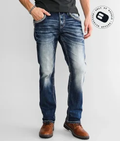 Rock Revival Amoux Straight Stretch Jean Amoux J202 Online